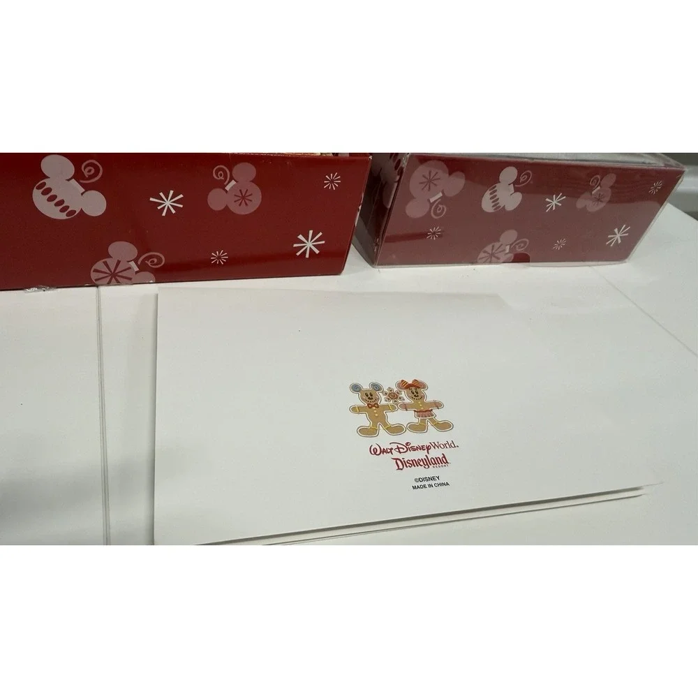 Disney Mickey & Minnie Mouse Photo Card Boxed Christmas Cards - 14ct (2) Read